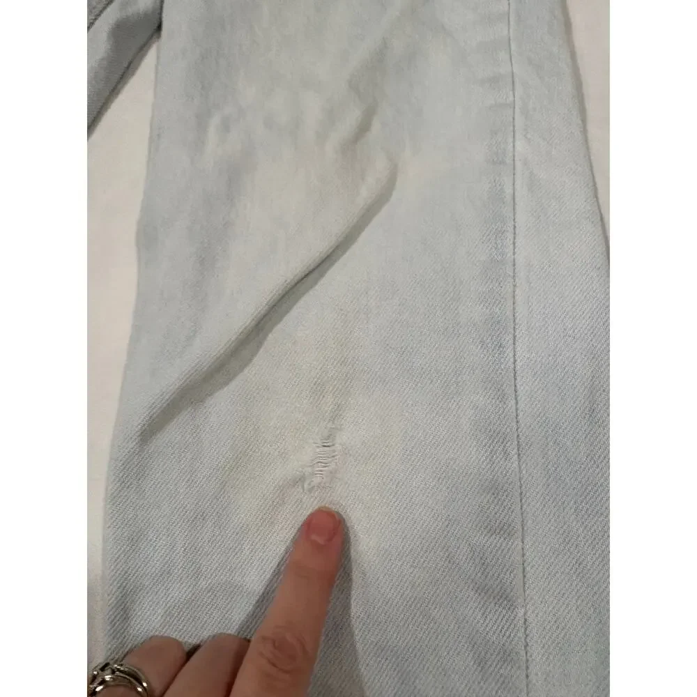 Vintage 90s 550 Levi’s Light Wash Denim Straight Leg Jeans Kids Size 9 Slim